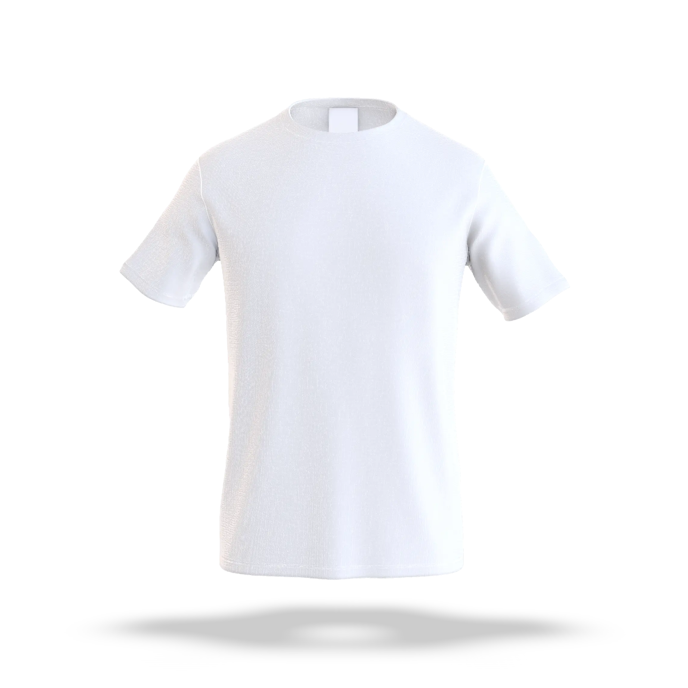 Fitted t-shirt mockup